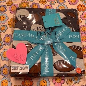 Posh Peanut quarterback Football patoo Blanket